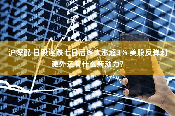沪深配 日股连跌七日后终大涨超3% 美股反弹刺激外还有什么新动力？